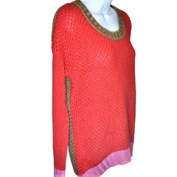 Urban Outfitters Coincidence & Chance Color Block Sweater Size Small - Picture 4 of 7